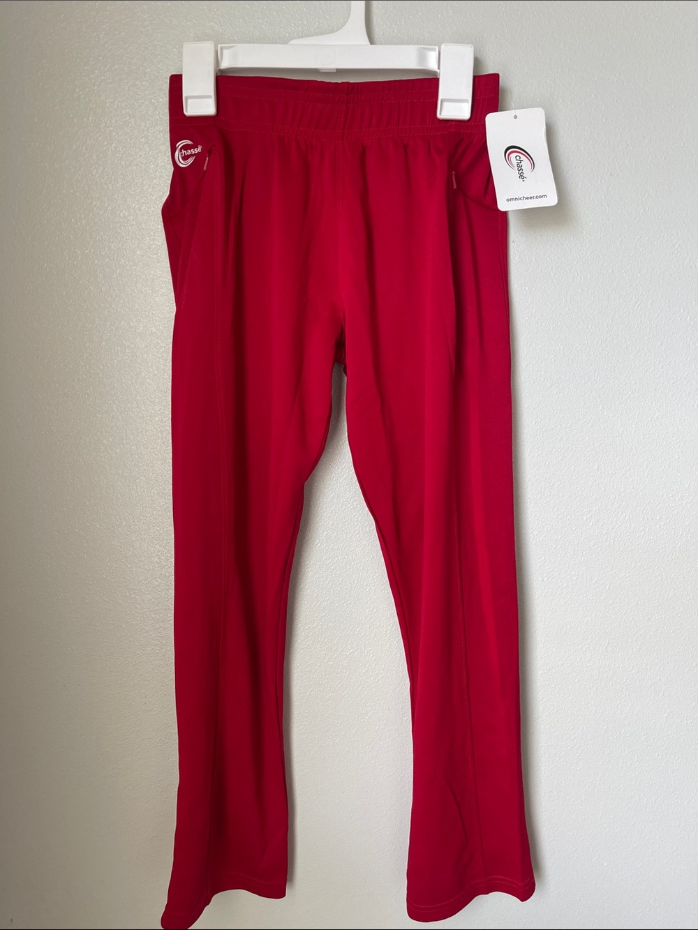 Chassé Advantage Red Warm up Pant Size Youth M